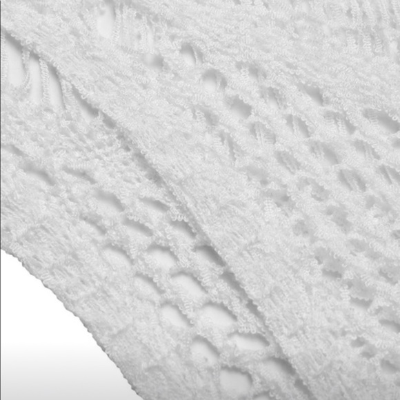 Knitted hollow out tassel cover up swimwear NWT - Picture 7 of 8